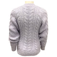 Load image into Gallery viewer, Isabel Marant Lavender Noelys Cut Out Cable Knit Sweater