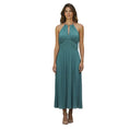 Load image into Gallery viewer, Jonathan Simkhai Celeste Blue Carli Plisse Halter Midi Dress