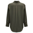 Load image into Gallery viewer, Jil Sander Olive Green Cotton Stretch Button Down Shirt / Blouse
