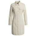 Load image into Gallery viewer, Veronica Beard Ecru Tami Cotton Dress