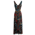 Load image into Gallery viewer, Alice + Olivia Black Multi Kora Printed Goddess Maxi Dress