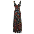 Load image into Gallery viewer, Alice + Olivia Black Multi Kora Printed Goddess Maxi Dress