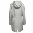 Load image into Gallery viewer, Akris Light Grey Lightweight Jacket with Hood