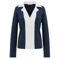 Load image into Gallery viewer, Amina Rubinacci British Blue Linen and Cotton Knit Trillo Top