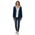 Load image into Gallery viewer, Amina Rubinacci British Blue Linen and Cotton Knit Trillo Top