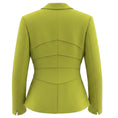 Load image into Gallery viewer, Cavalli Class RARE Vintage Lime Green Seamed Jacket with Gold Snake Button