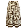 Load image into Gallery viewer, Cara Cara Beige / Brown Catalina Khaki Diya Midi Skirt