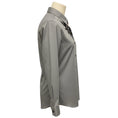 Load image into Gallery viewer, Dries Van Noten Grey Flower Print Cotton Shirt / Blouse