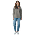 Load image into Gallery viewer, Dries Van Noten Grey Flower Print Cotton Shirt / Blouse