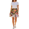 Load image into Gallery viewer, Dolce & Gabbana Multicolor Tiered Floral Cotton Skirt