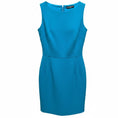 Load image into Gallery viewer, Dolce & Gabbana Turquoise Sleeveless Mini Cocktail Dress