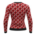 Load image into Gallery viewer, Dsquared2 Navy / White / Red Geometric Knit Cardigan Sweater and Polo Top Set