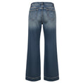 Load image into Gallery viewer, Etro Dark Blue Wash Five Pocket Wide Leg Embroidered Pocket Cotton Jeans