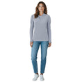 Load image into Gallery viewer, Erdem Light Blue Bea Twisted Neck Wool and Cashmere Jumper