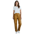 Load image into Gallery viewer, forte_forte Caramel Leather Jogger Pants