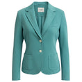Load image into Gallery viewer, Circolo 1901 Dusty Sky Two Button Cotton Stretch Felpa Blazer Jacket