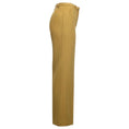 Load image into Gallery viewer, Khaite Tan Wide Leg Cotton Pants / Trousers