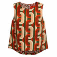 Load image into Gallery viewer, La DoubleJ Pale Pink Multi Shot Cotton Prometheus Print La Scala Top