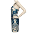 Load image into Gallery viewer, Mestiza Jardin Bleu Aniston Mini Dress