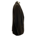 Load image into Gallery viewer, Nili Lotan Brown Diane Stretch Velvet One Button Blazer Jacket