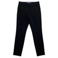 Load image into Gallery viewer, Ralph Lauren Collection Black Stretch Technical Fabric Riding Pants with Ankle Zippers