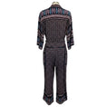 Load image into Gallery viewer, Sea New York Navy Blue Multi Printed Jumpsuit with Belt