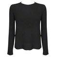 Load image into Gallery viewer, Loro Piana Black Baby Cashmere Long Sleeved Crewneck Pullover Sweater