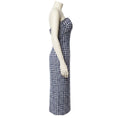 Load image into Gallery viewer, Theory Blue Multi Dillon Plaid Phyly Midi Dress