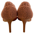 Load image into Gallery viewer, Arteana Tan Crochet Trieste 75 Pumps
