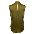 Load image into Gallery viewer, Veronica Beard Moss Green Tam Sleeveless Silk Satin Top