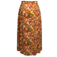 Load image into Gallery viewer, Zimmermann Pink / Green Multi Floral Printed Cotton Midi Skirt