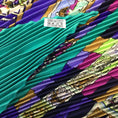 Load image into Gallery viewer, Hermes Paris Turquoise Multi Correspondance Printed Square Silk Scarf
