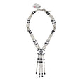 Load image into Gallery viewer, Chanel Pearl And Navy Crystals 2019 Necklace