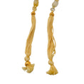 Load image into Gallery viewer, Chanel Vintage 1999 Yellow Resin Stone and Gold CC Logo Charm Tassel Detail Belt