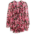 Load image into Gallery viewer, MARY KATRANTZOU Pink/White Melissa Valley Print Layered Tank & Cape Blouse
