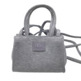Load image into Gallery viewer, UGG x TELFAR Fleece Small Shopping Bag in Heather Grey
