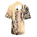 Load image into Gallery viewer, Proenza Schouler Cream Tie Dye Cut Out Tee Shirt
