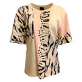 Load image into Gallery viewer, Proenza Schouler Cream Tie Dye Cut Out Tee Shirt
