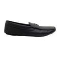 Load image into Gallery viewer, Prada Black Saffiano Men's Penny Driving Loafer