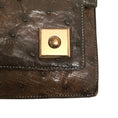 Load image into Gallery viewer, Hermès 1955 Dark Brown Ostrich Leather Satchel
