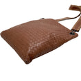 Load image into Gallery viewer, Bottega Veneta Messenger Intrecciato Flat Brown Leather Cross Body Bag