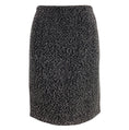 Load image into Gallery viewer, Chanel Grey / Black Boucle Vintage 1994 Skirt