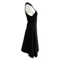 Load image into Gallery viewer, Brandon Maxwell Black Jacquard Halter Cocktail Dress