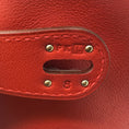 Load image into Gallery viewer, Hermès Lindy 2008 Rouge Togo Leather 30cm Shoulder Bag