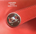 Load image into Gallery viewer, Hermès Lindy 2008 Rouge Togo Leather 30cm Shoulder Bag