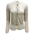 Load image into Gallery viewer, Brunello Cucinelli Long Sleeved Knit Button-down Two-piece Beige / Ecru Sweater
