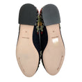 Load image into Gallery viewer, Dolce & Gabbana Grey Flannel Velvet Floral with Key Flats