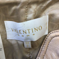 Load image into Gallery viewer, Valentino Light Gold Metallic Vintage Lambskin Leather Jacket