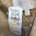 Load image into Gallery viewer, Valentino Light Gold Metallic Vintage Lambskin Leather Jacket