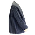 Load image into Gallery viewer, Hannoh Wessel Navy Blue / Ivory Pinstriped Cotton Jacket